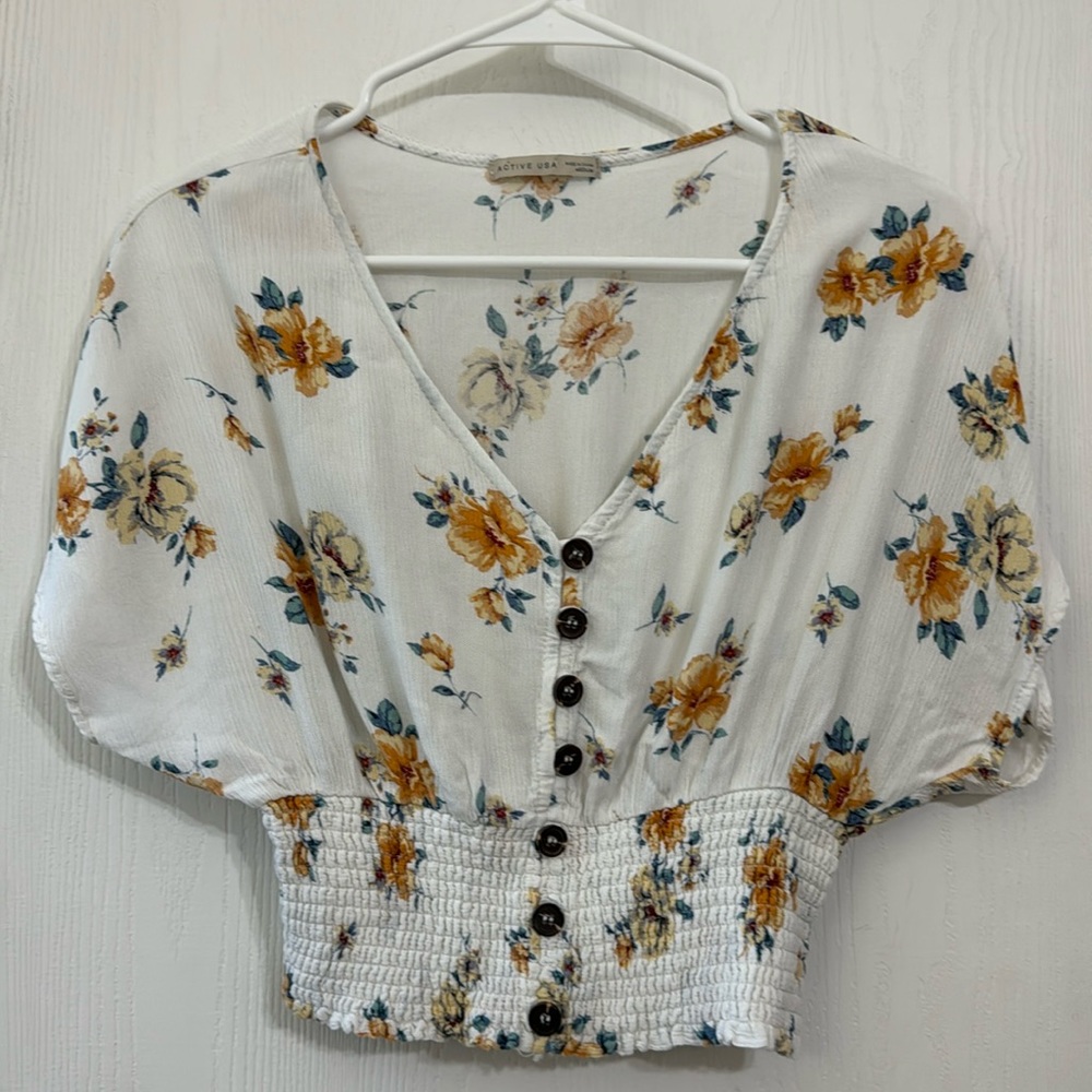 Floral blouse
